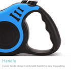16.5FT Heavy-Duty Automatic Retractable Dog Leash with Comfortable Grip Handle