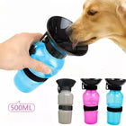 Portable 500ml Dog & Cat Water Bottle for Outdoor Adventures