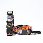Trendy PVC Dog Lead & Collar Set - Waterproof and Fashionable for Every Dog