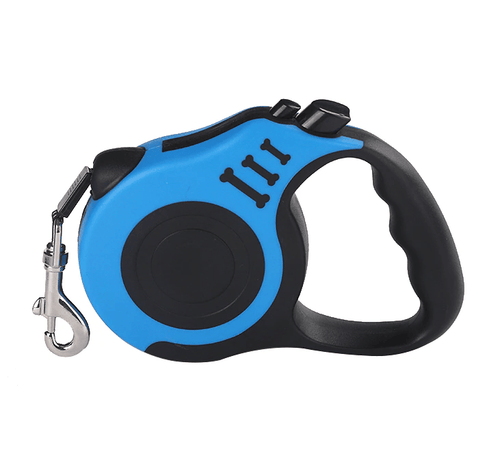 16.5FT Heavy-Duty Automatic Retractable Dog Leash with Comfortable Grip Handle