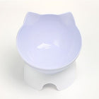 Neck-Friendly Cat Feeding Bowl with Cute Ear Shape for Healthy Eating