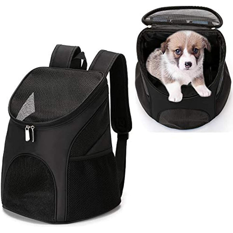 Breathable Dog Carrier Backpack with Safety Features - Perfect for Cats, Puppies, and Outdoor Enjoyment