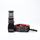 Trendy PVC Dog Lead & Collar Set - Waterproof and Fashionable for Every Dog