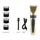 All-in-One Pet Clipper Set: Silent Dog and Cat Grooming Kit with Rechargeable Convenience