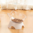 Neck-Friendly Cat Feeding Bowl with Cute Ear Shape for Healthy Eating