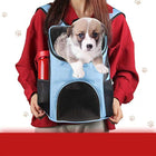 Breathable Dog Carrier Backpack with Safety Features - Perfect for Cats, Puppies, and Outdoor Enjoyment