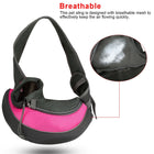 Breathable Sling Pet Carrier for Small Dogs and Cats - Comfortable Adjustable Shoulder Bag