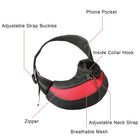 Breathable Sling Pet Carrier for Small Dogs and Cats - Comfortable Adjustable Shoulder Bag