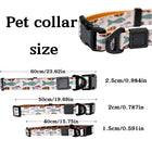 Trendy PVC Dog Lead & Collar Set - Waterproof and Fashionable for Every Dog