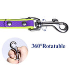 Premium Two-Tone Waterproof Dog Leash - Wavy Non-Slip Design for Small to Large Dogs