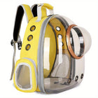 Comfortable Bubble Pet Backpack - Ideal for Cats and Small Dogs, Waterproof & Travel-Friendly