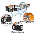 Trendy PVC Dog Lead & Collar Set - Waterproof and Fashionable for Every Dog