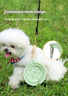 Travel-Friendly Collapsible Pet Bowl: Versatile Slow-Feeder with Strong Suction for On-The-Go Use