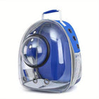 Comfortable Bubble Pet Backpack - Ideal for Cats and Small Dogs, Waterproof & Travel-Friendly