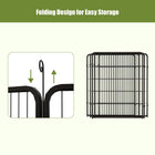 40 Inch Foldable Dog Playpen - Perfect Exercise Pen for Small to Large Dogs - Ideal for RVs, Camping, and Yards