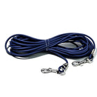 Heavy Duty Dog Tie Out Cable with Stake, Waterproof PVC Double Dog Leash for Yard Camping