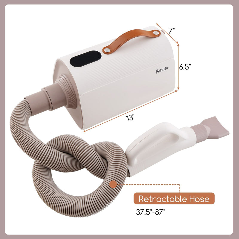 Adjustable Pet Hair Blower with Ion Function for Efficient Drying