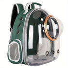 Comfortable Bubble Pet Backpack - Ideal for Cats and Small Dogs, Waterproof & Travel-Friendly